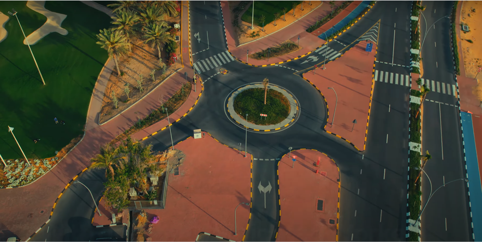 Dual Carriageway and Golf Area - Related Project